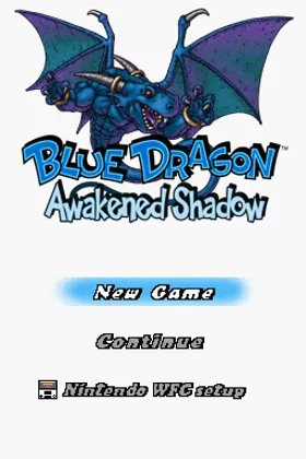 Blue Dragon - Awakened Shadow (USA) screen shot title